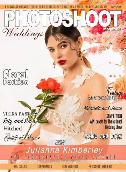 Photoshoot – Weddings Special September 2019 Cover