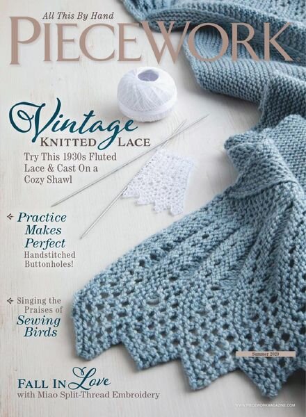 PieceWork – March-April 2020 Cover