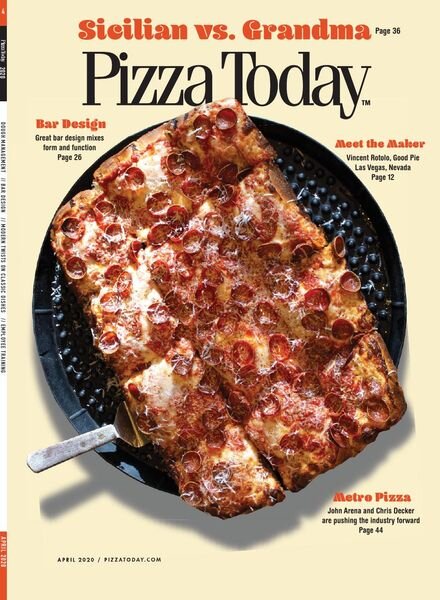 Pizza Today – April 2020 Cover