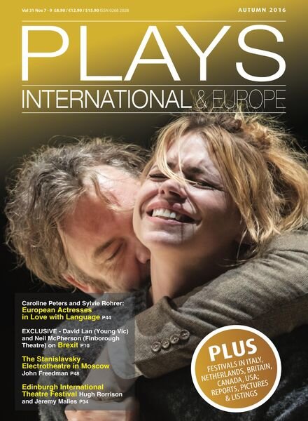 Plays International & Europe – Autumn 2016 Cover