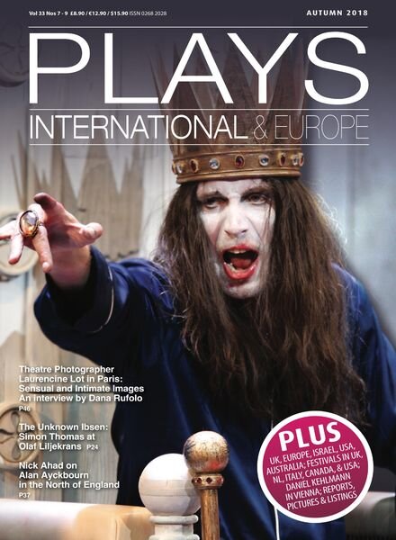 Plays International & Europe – Autumn 2018 Cover