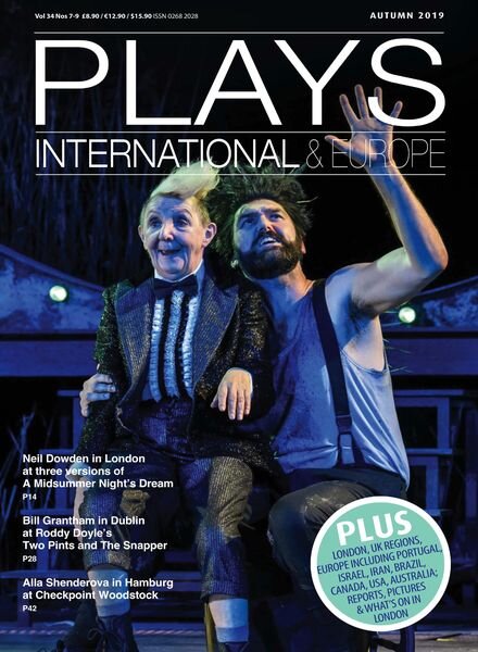 Plays International & Europe – Autumn 2019 Cover