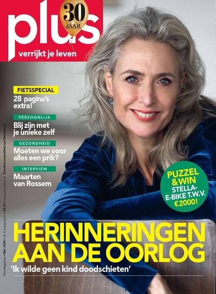 Plus Magazine Netherlands – Mei 2020 Cover