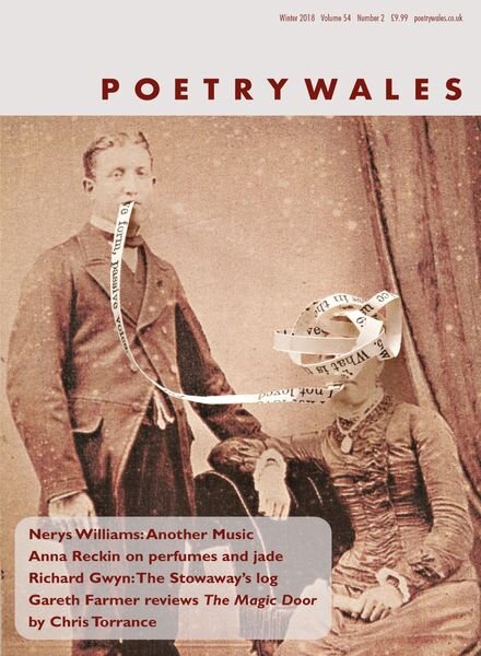 Poetry Wales – Winter 2018 542 Cover