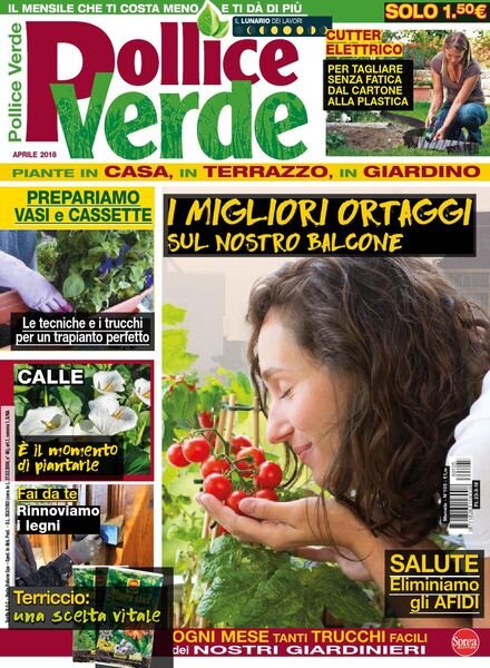 Pollice Verde – Aprile 2018 Cover
