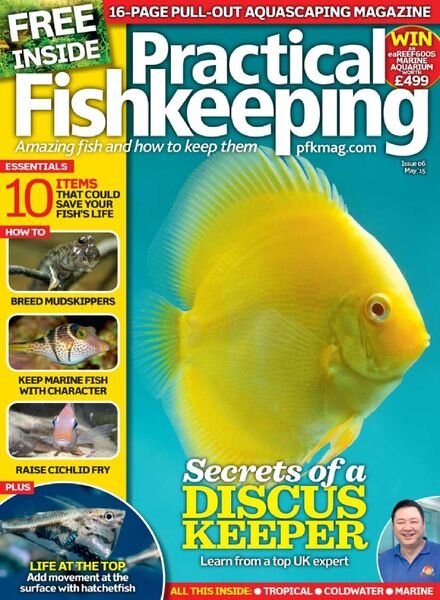 Practical Fishkeeping – May 2015 Cover