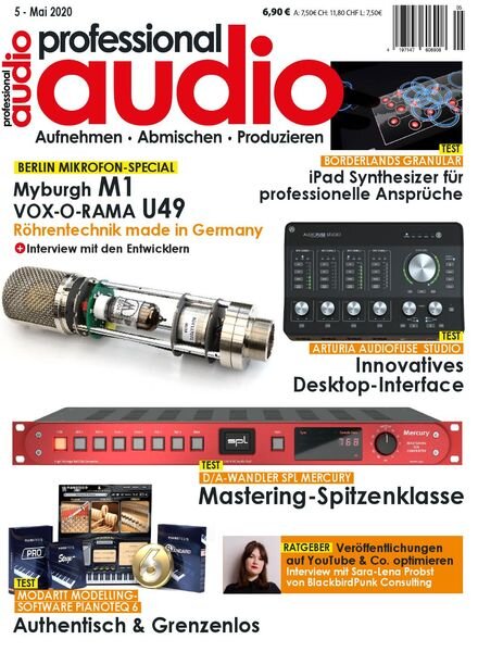Professional Audio – Mai 2020 Cover