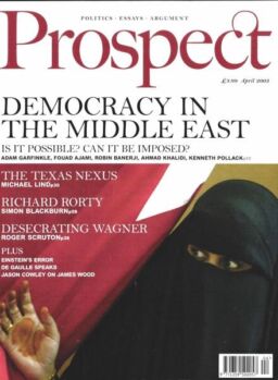Prospect Magazine – April 2003
