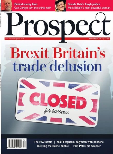 Prospect Magazine – Issue 261 – December 2017 Cover