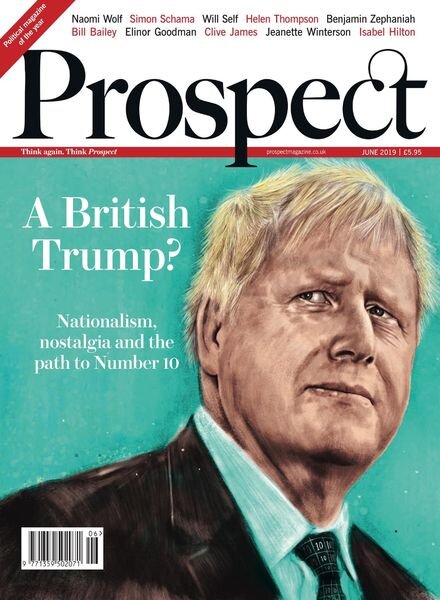 Prospect Magazine – June 2019 Cover