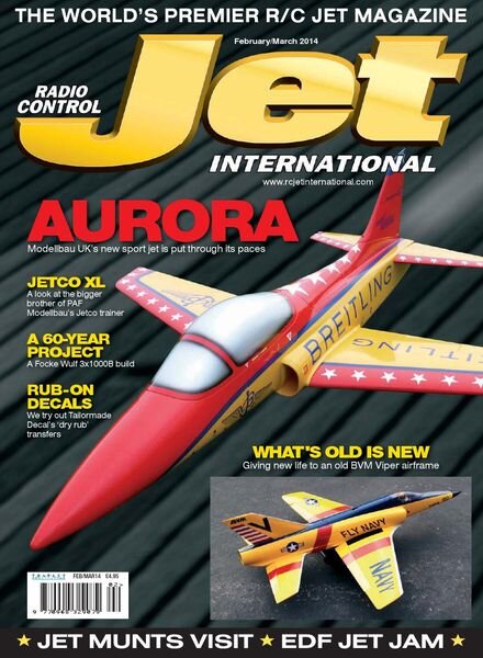 Radio Control Jet International – February-March 2014 Cover
