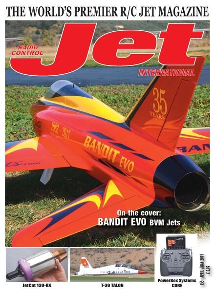 Radio Control Jet International – Issue 155 – April-May 2019 Cover