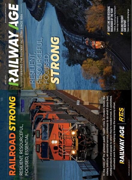 Railway Age – April 2020 Cover
