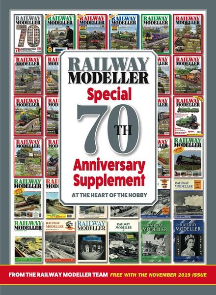 Railway Modeller – Anniversary Supplement Cover