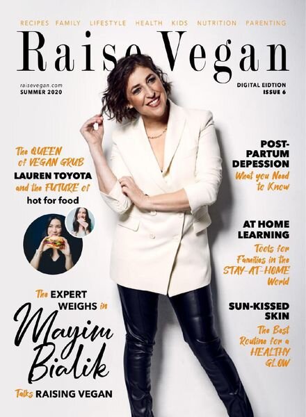 Raise Vegan – Summer 2020 Cover