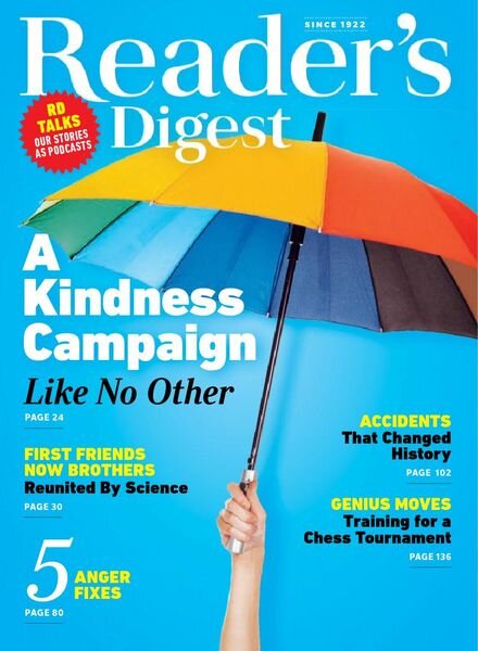 Reader’s Digest Australia & New Zealand – May 2020 Cover