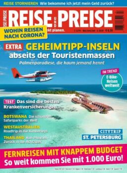 Reise und Preise – Mai-Juli 2020