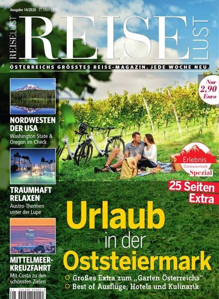 ReiseLust – 31 Marz 2020 Cover