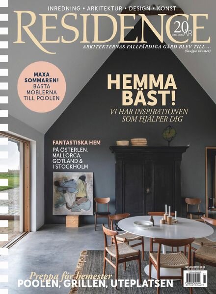 Residence – maj 2020 Cover