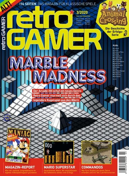 Retro Gamer Germany – Juni-Juli-August 2020 Cover