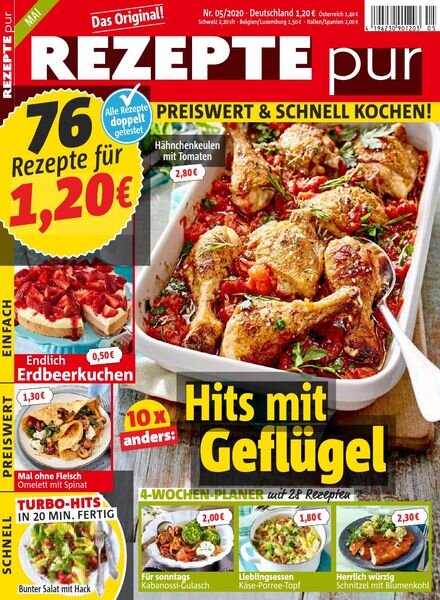 Rezepte Pur – Mai 2020 Cover