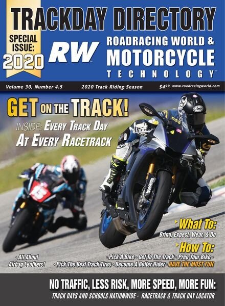 Roadracing World – April 2020 Cover