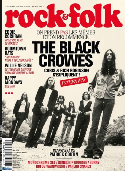 Rock & Folk – mai 2020 Cover