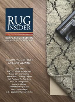 Rug Insider Magazine – Spring 2018