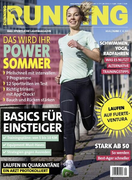 Running Germany – Mai-Juni 2020 Cover