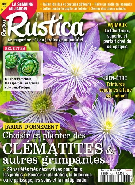 Rustica – 15 mai 2020 Cover