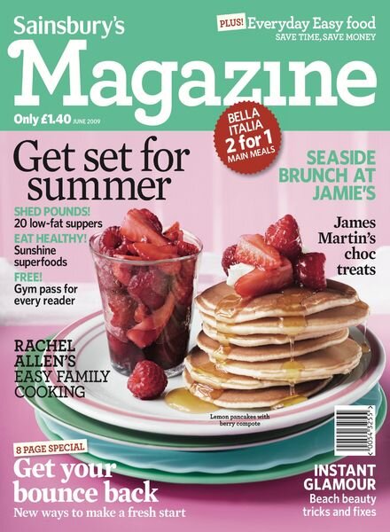 Sainsbury’s Magazine – June 2009 Cover