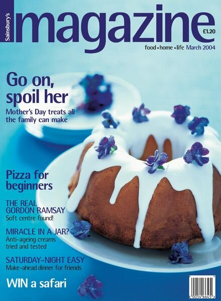 Sainsbury’s Magazine – March 2004 Cover
