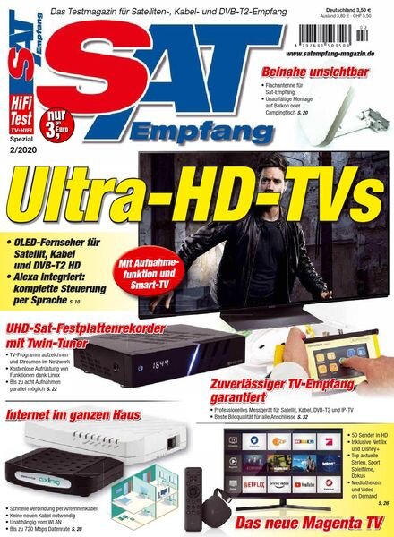 Sat Empfang – Nr.2 2020 Cover