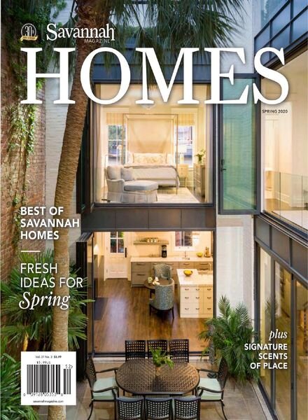 Savannah Homes – Spring 2020 Cover