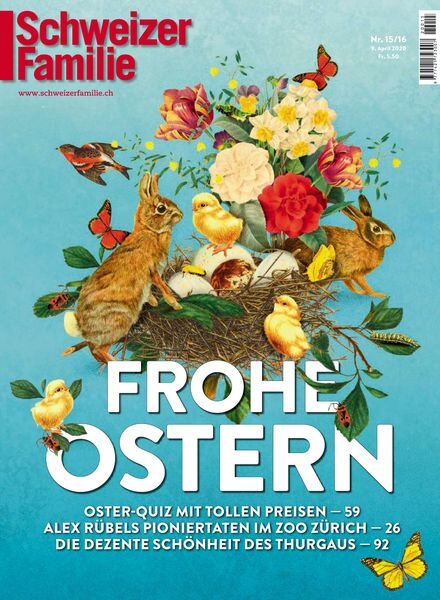 Schweizer Familie – 9 April 2020 Cover