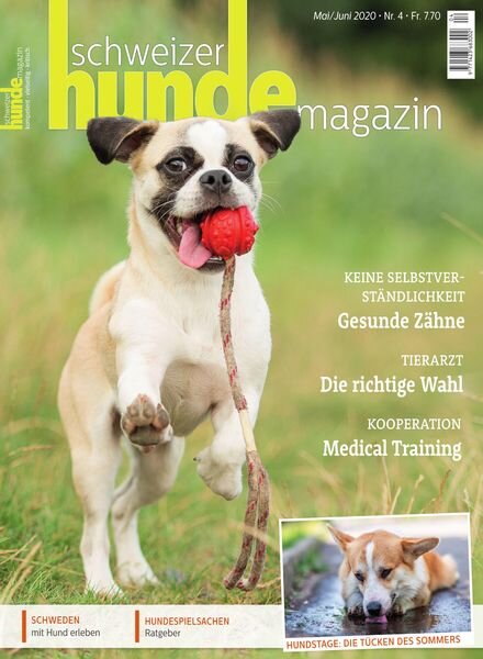 Schweizer Hunde Magazin – Mai-Juni 2020 Cover