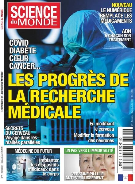 Science du Monde – juin 2020 Cover