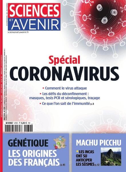 Sciences et Avenir – mai 2020 Cover