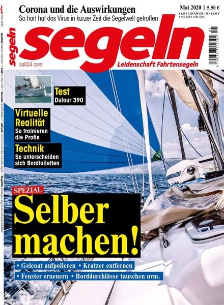 Segeln – Mai 2020 Cover