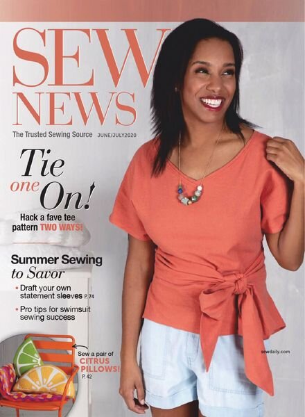 Sew News – June 2020 Cover