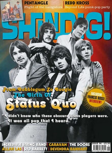 Shindig! – Issue 96 – October 2019 Cover