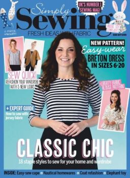 Simply Sewing – April 2020