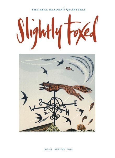 Slightly Foxed – Autumn 2014 Cover