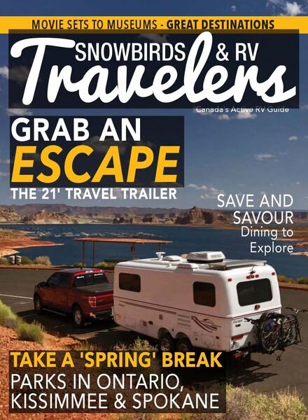 Snowbirds & RV Travelers – February-March 2019 Cover