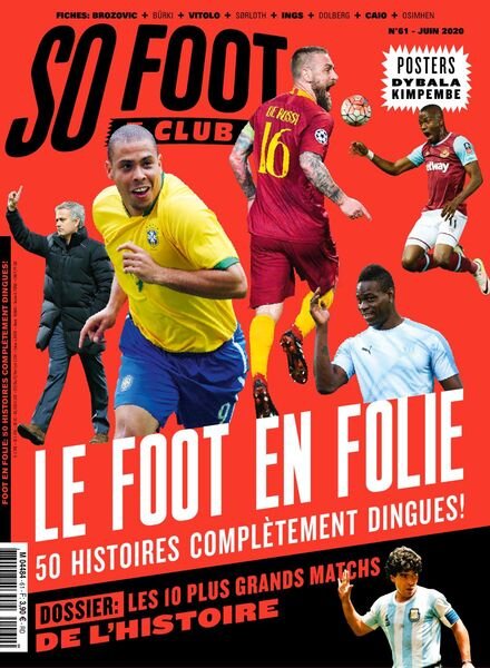 So Foot Club – juin 2020 Cover