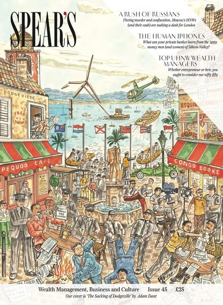 Spear’s – July – August 2015 Cover
