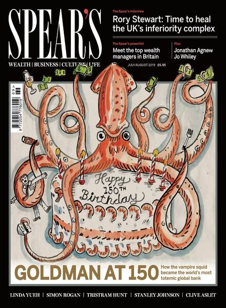 Spear’s – July-August 2019 Cover