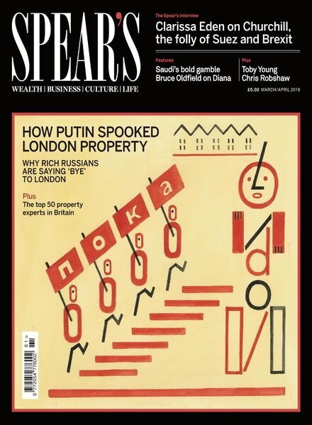 Spear’s – March- April 2018 Cover