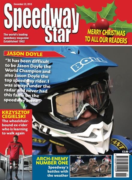 Speedway Star – December 22, 2018 Cover