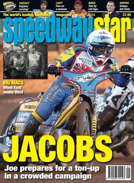Speedway Star – March 1st, 2014 Cover